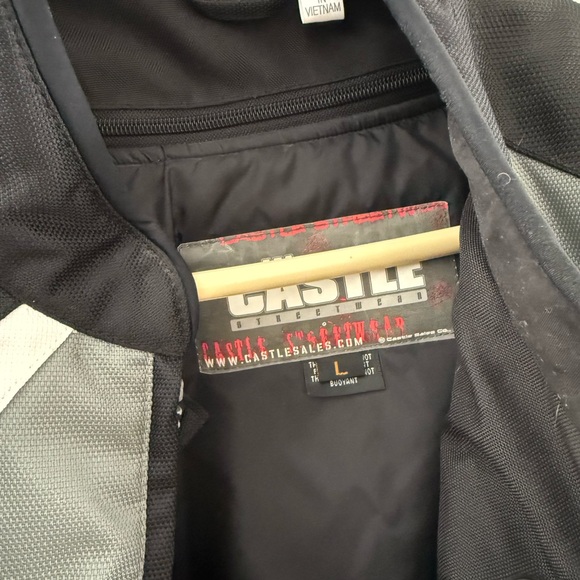 Men's Motorcycle Jacket - Picture 2 of 3